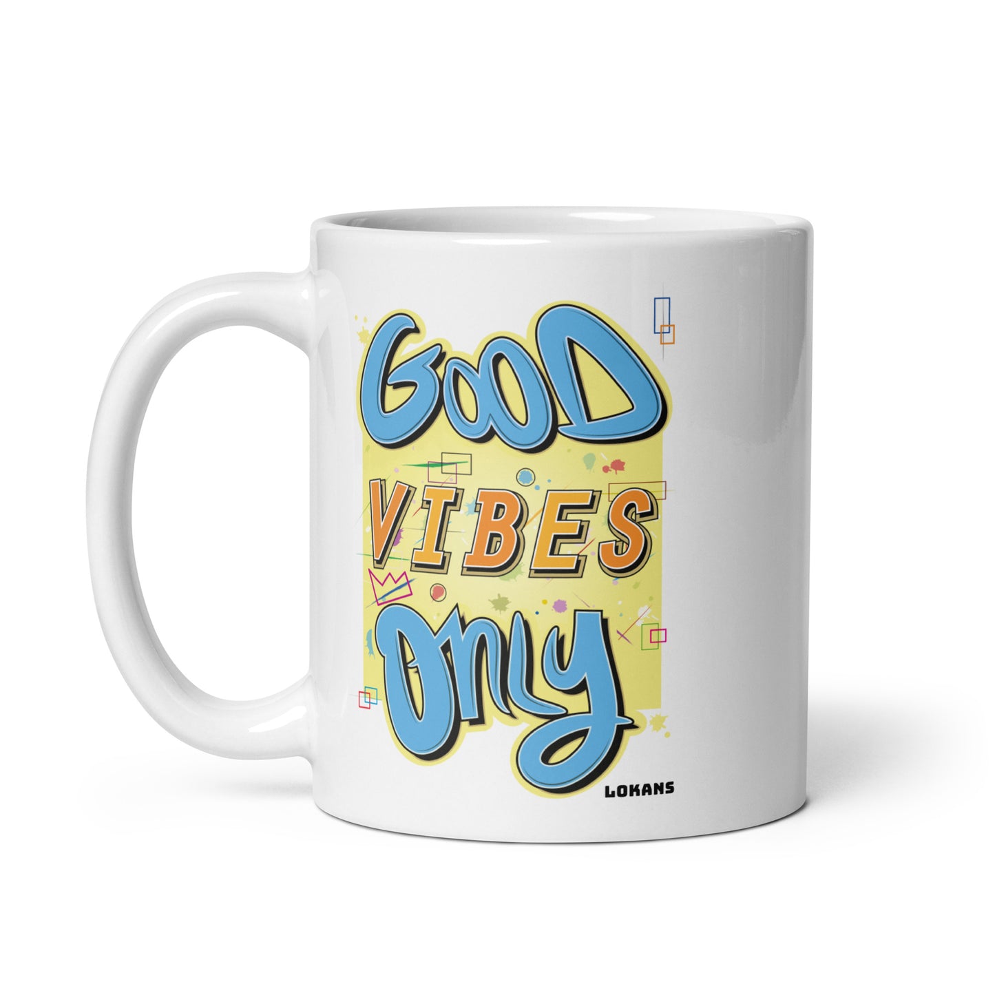 mug good vibes only 11 oz